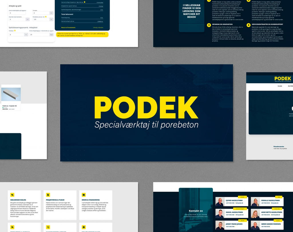 Case: Podek bygget i Laravel