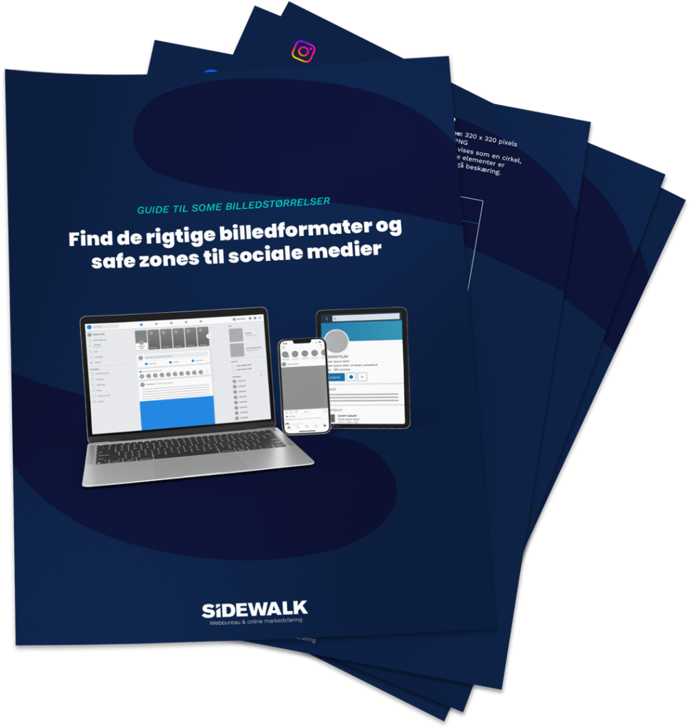 SoMe billedstørrelse - white paper
